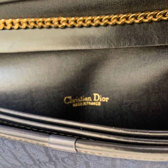 D1007 Christian Dior blue trotter 2 way bag - Picture 6 of 6